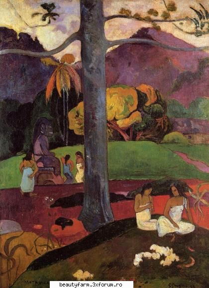Paul Gauguin arta pictura tablouri - ADMIN-ELECTRIK_CAT - STRANGE PICS
