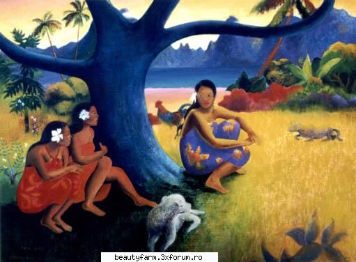 Paul Gauguin arta pictura tablouri - ADMIN-ELECTRIK_CAT - STRANGE PICS
