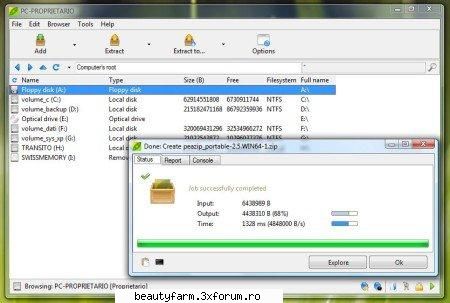 PeaZip Portable free download soft gratis - PeaZip Portable 2.6.3 | 6.5MB PeaZip Portable is - SOFT-URI