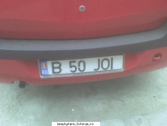 Placi de imatriculare haioase - Ne vedem joi , ok ? - THE ART SIDE OF YOU