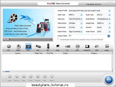 Plato Video Converter - Free Full Download from Rapidshare Megaupload - SOFT-URI