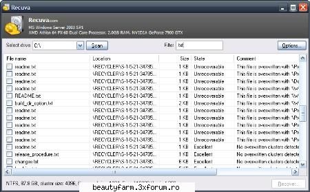 Portable Recuva - Free Full Download from Rapidshare Megaupload - SOFT-URI