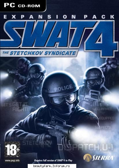 SWAT 4 - FREE DOWNLOAD GAME - SWAT 4 : The Stetchkov Syndicate - BEST GAMES FROM ELECTRIK CAT