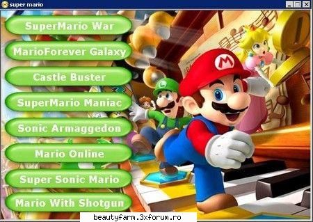 Super Mario Collection 2009 - Description: This collection consists of 8 Super - BEST GAMES FROM ELECTRIK CAT