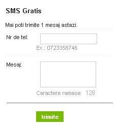 TRIMITE SMS GRATIS PT ROMANI - Inca regretand vremurile vechiului MyX si - TELEFOANE MOBILE
