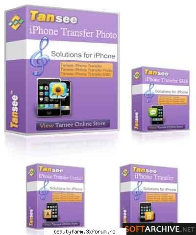 Tansee iPhone Transfer FULL PACK - Tansee iPhone Transfer - FULL PACK | 8.5 MB Here - TELEFOANE MOBILE