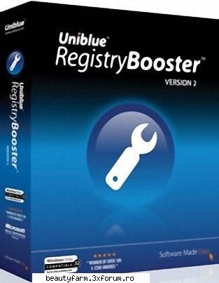 Uniblue Registry Booster 2010 - This application allows you to clean, repair, and - SOFT-URI