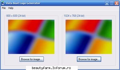 Vista Boot Logo Generator v1.1 FREE DOWNLOAD - 1. Download Dan Smith's Vista Boot Logo - SOFT-URI