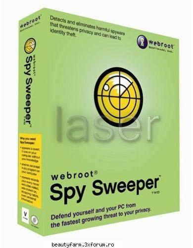 Webroot Spysweeper 2009 (all version) - FREE DOWNLOAD - Webroot Spy Sweeper 6.1.0 Build 110 - SOFT-URI