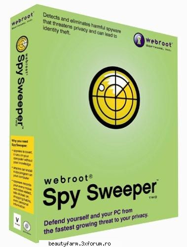Webroot Spysweeper 2009 (all version) - FREE DOWNLOAD - Spy Sweeper . Keep Your PC Safe from - SOFT-URI