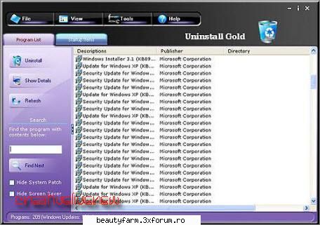 WindowsCare Uninstall Gold -free download soft programe gratis - Free Full Download from - SOFT-URI