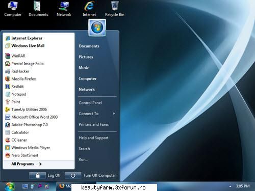 Windows 7 Glass Theme For XP - Windows 7 Glass Theme For XP What's New? - SOFT-URI