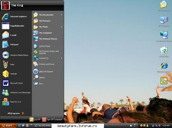 Windows XP official Zune Theme FREE DOWNLOAD - raven_shield_v27i - SOFT-URI