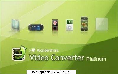 Wondershare Video Converter Platinum -free download soft - Wondershare Video Converter Platinum - SOFT-URI