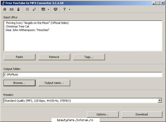 Youtube to MP3 Converter!-free download soft descarca gratis programe - Youtube to MP3 Converter! - SOFT-URI