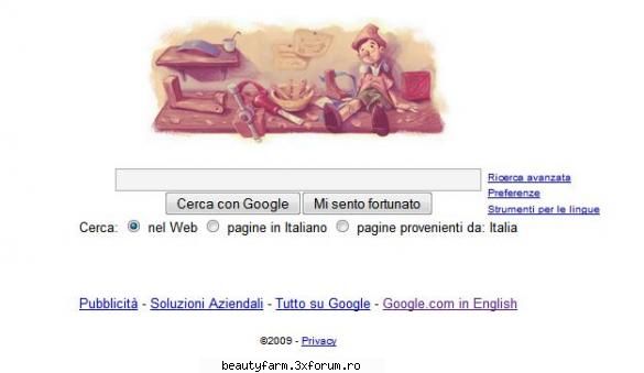 cum sarbatoreste google zilele importante - dar nu mai mult decit te iubesc eu si - COOL STUFF