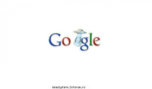 cum sarbatoreste google zilele importante - Logo-ul OZN al Google � celebrare sau predictie? - COOL STUFF