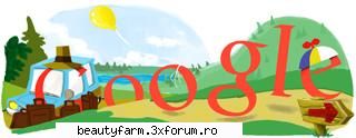 cum sarbatoreste google zilele importante - prima zi de vara - COOL STUFF
